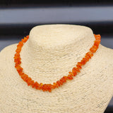 Amber Teething Necklace - Polished Honey Chip