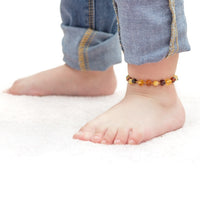 Amber Teething Bracelet / Anklet - Raw Mixed Amber 2J4