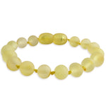 Amber Teething Bracelet / Anklet - Raw Lemon Amber